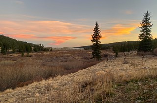 Sunset - Sunset in the front yard
