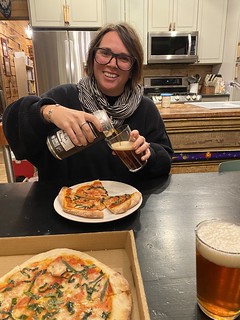 pizza - Sunday night pizza n beer