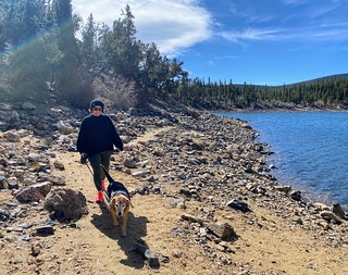 frame - Garth diggin the hike