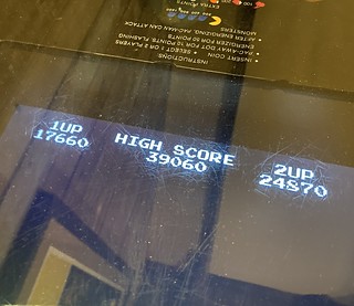 I told Kari that if I got 40,000 points, she'd have to do a shotski with me. I failed.