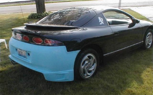 My new Blitz bumper and tail lights