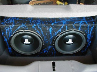 My old box - which I built to fit the ledge in the hatch of the Talon