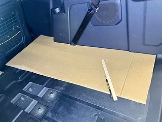 Scribing the back of the Bronco