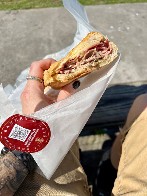 La Segunda Cuban. The bread was so, so good.