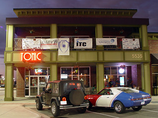 Tonic and 2030 road rally Signs