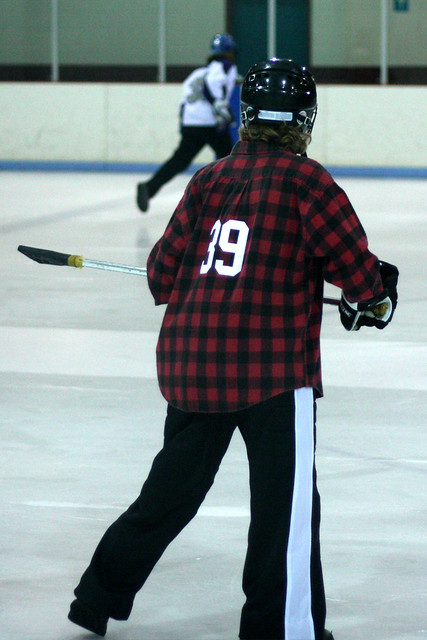 Lumberjack Broomball