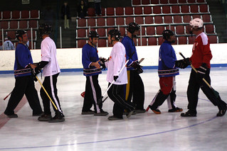 Broomball - Good Game. Good Game. Good Game. Good Game. Good Game.