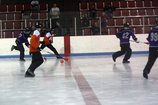 Broomball - Ice Monkeys vs. Superior Machine