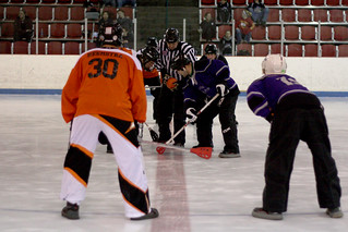 Broomball - Ice Monkeys vs. Superior Machine
