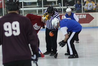 Broomball - Faceoff