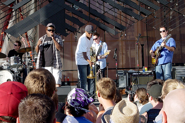 Corey Glover, Corey Henry, and Galactic