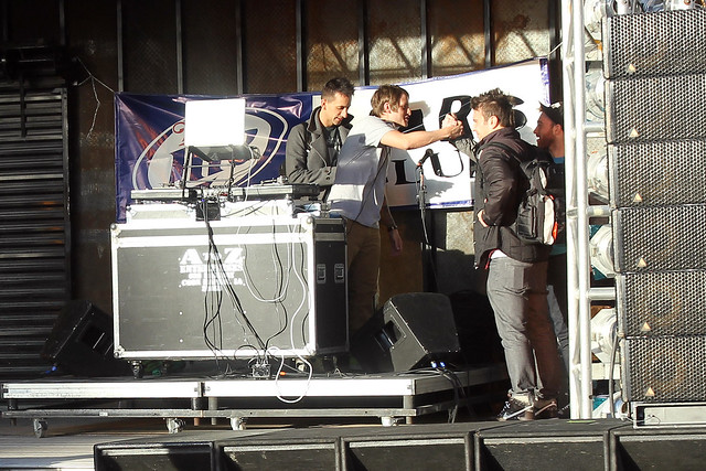 Clinton Sparks shows up