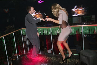 Dancing on the DJ Booth