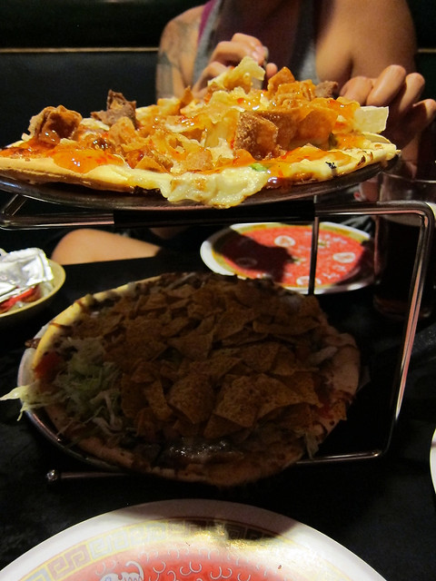 Crab Rangoon Pizza. Taco Pizza.