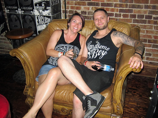 Chillin at the Gas Lamp