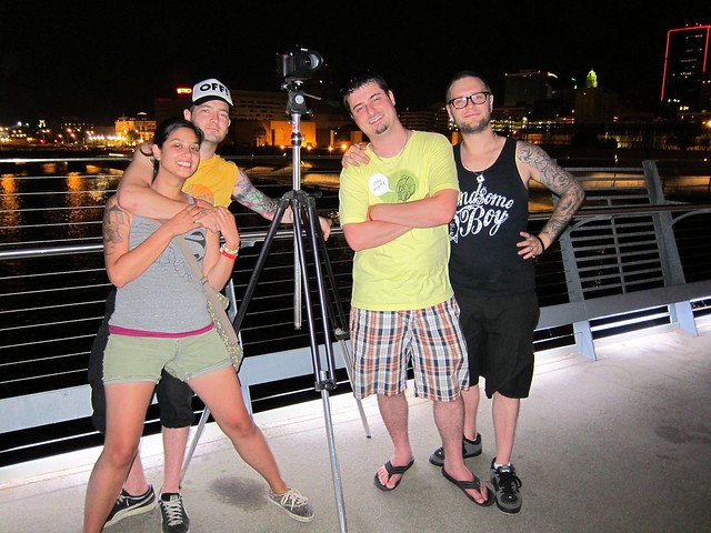 Can you take a photo of us with your camera?