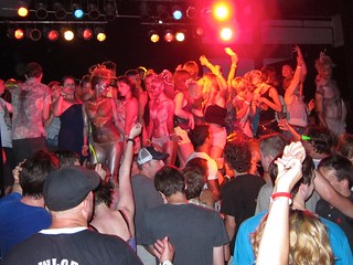 Dance party on stage