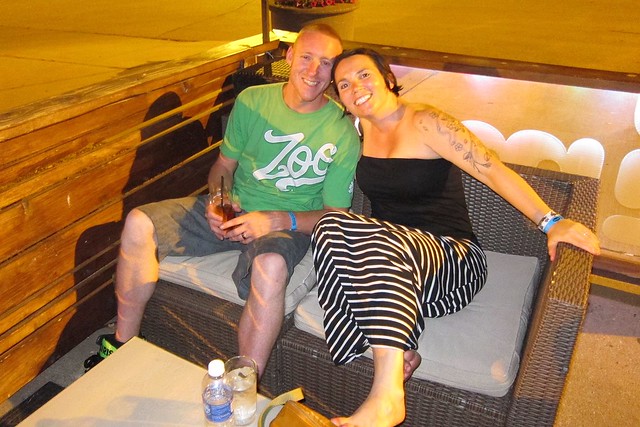 Chillin on the Lime patio