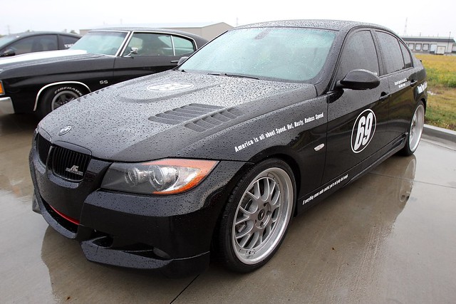 A rad BMW with hilarious decals
