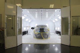 Paint bay at Karl Performance