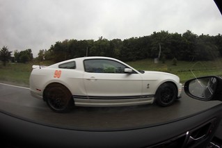 Gettin passed by one of the GT 500s