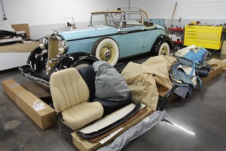 Karl Performance upholstery room