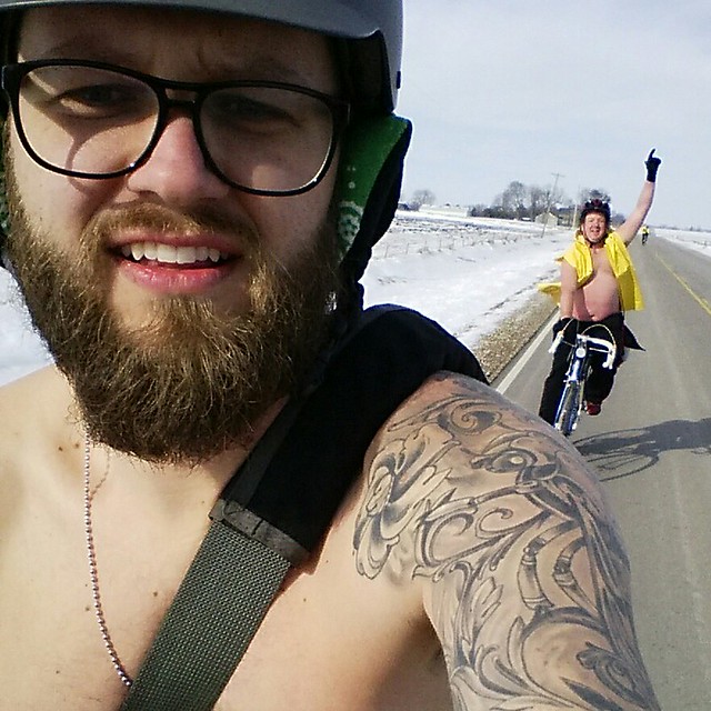 Lovely day for a 25 mile ride.