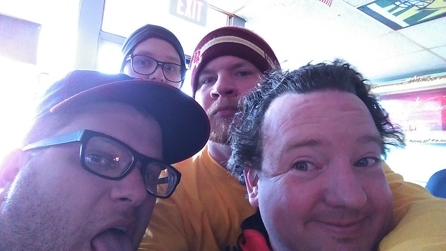 Some bros after a 25.5 mile ride in February.