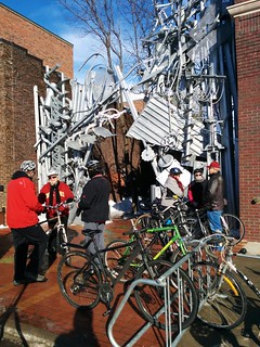 Biking - Crazy patio entrance in Perry