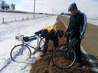 Biking - Somebody needs some new tires