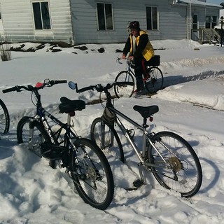 Biking - Arty catches up after a rough few miles