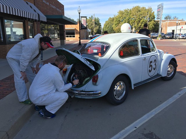Driving 300 miles is a job for a 1968 bug