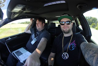 Volkswagen - Had a blast road rallying around Iowa with this dude today! (p.s. thanks for holdin the wheel whi...