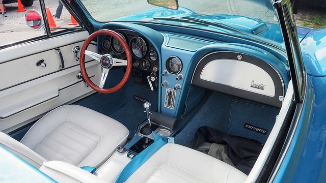 Inside the Stingray. Beautiful.