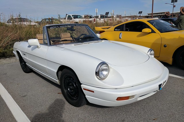 A clean little Alfa Romeo spider