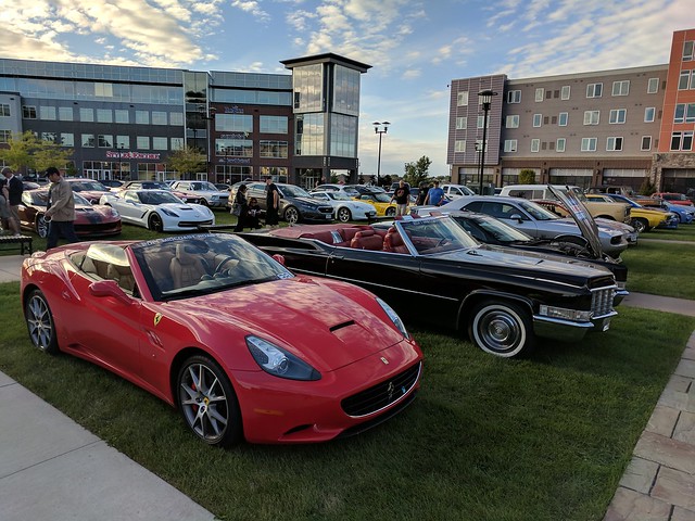 Lined up at the afterparty