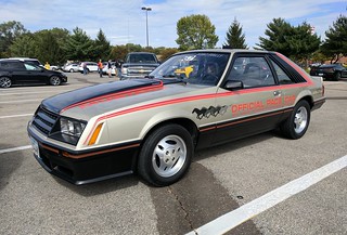 A rad, super clean 79 Mustang pace car