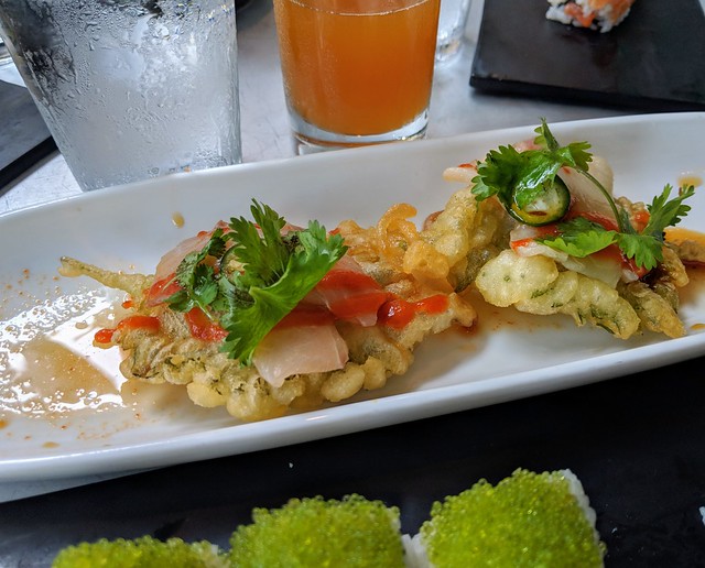 A quick break for sushi