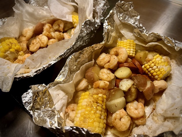 Shrimp packets!