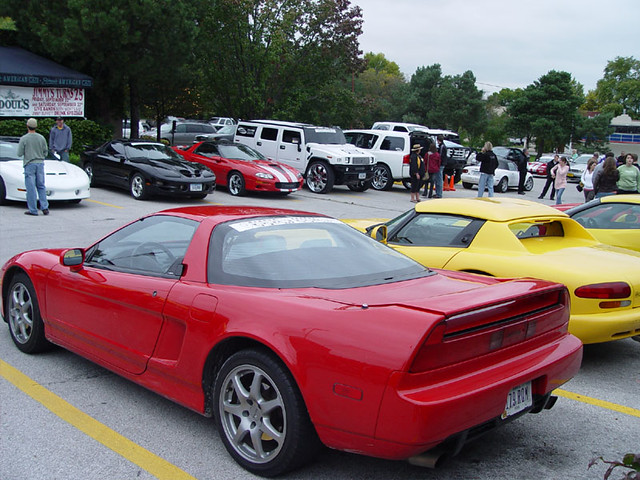 Nissan NSX and cars