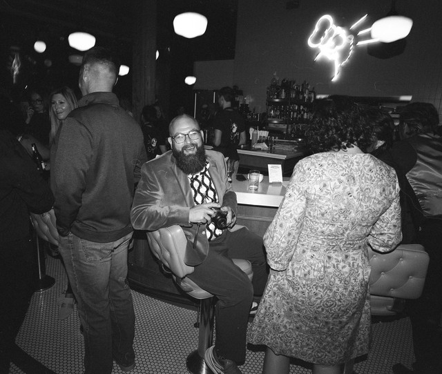 You can hear the laugh