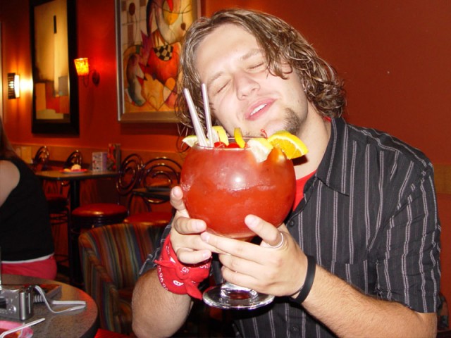 who's my little drinky pie?!  who is it?!