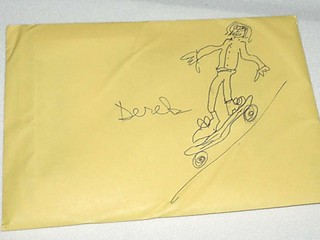 A sweet card I got from Jeff