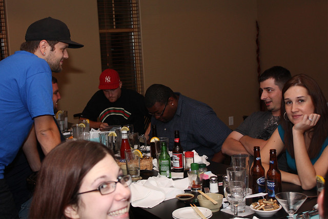 Friends at Waterfront