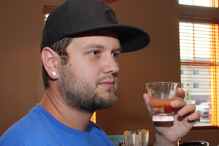 Drinks - Bout to take an Oyster Shot