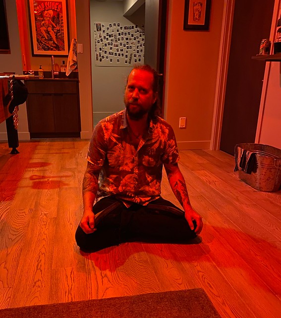 Cedric's hips are flexible too