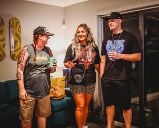 Sandie Kirpalani - Sandie, Rik and Red