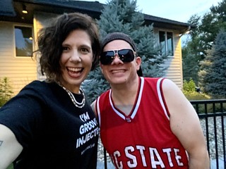 Nicole Sutherland - Leeperlands with the throwback Dereks