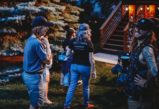 Laughing about this ridiculous party