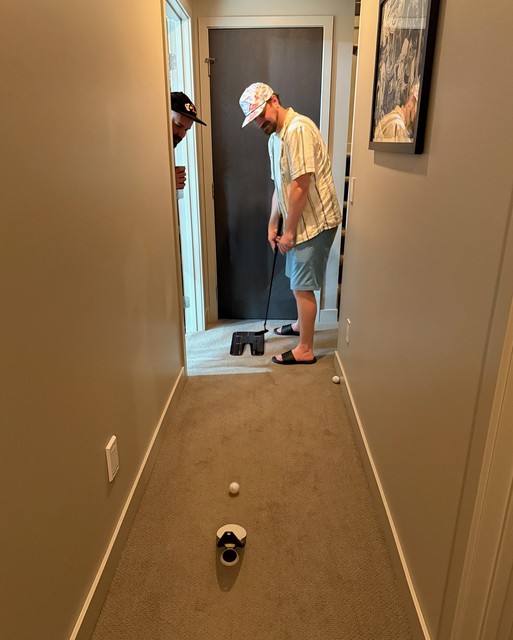 Gettin the putts dialed in